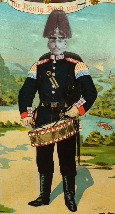 Reservistenbild von Georg Engel V., 1906 