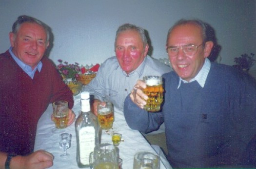 Heinz Köth, Georg Klink, Richard Lutz, TSG Worfelden