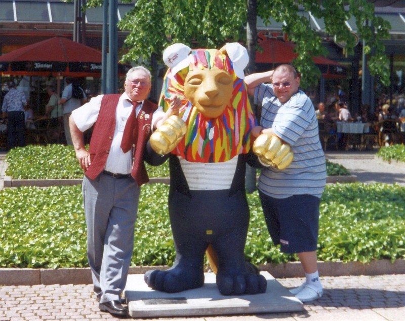 Turnfest Leipzig 2002, Georg Klink und Bernd Habann