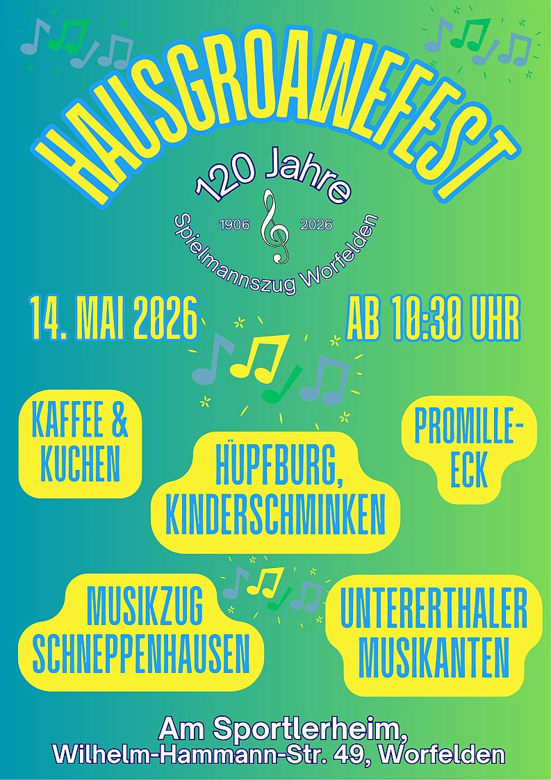Hausgroawefest 2026 Worfelden